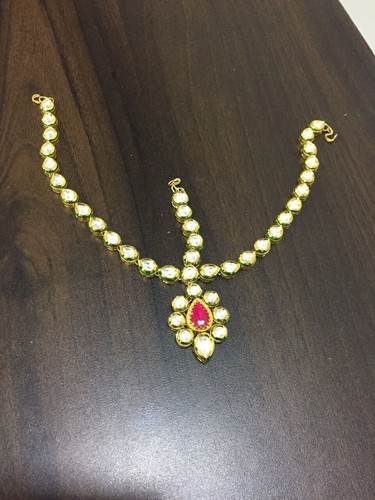 New kundan sheesh phool - kundan,