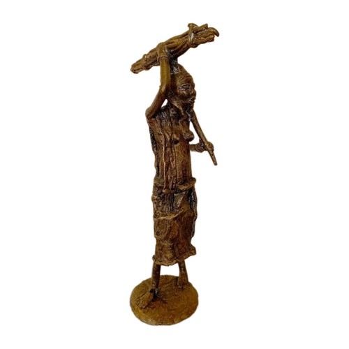 African benin bronze tribal - bronze, 'tribal