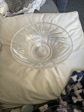 24cm Oval Glass Bowl trifle