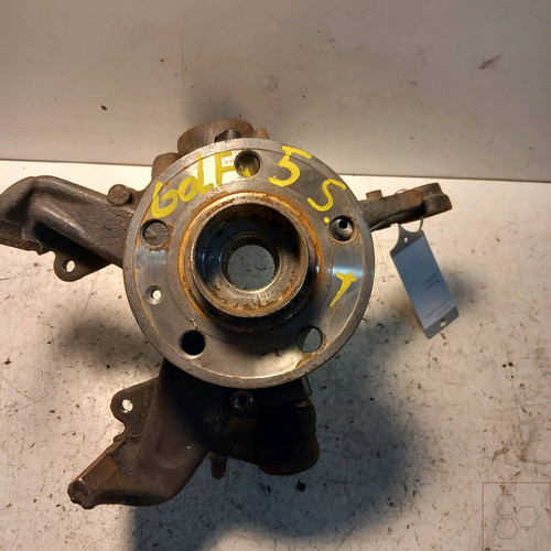 Front left wheel hub - front,