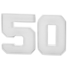 2 Pcs Large Cardboard Number