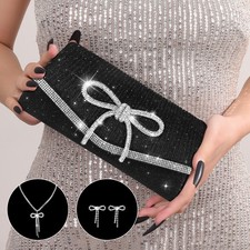Women Evening Clutch Bag Bow