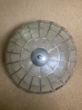 VTG Capiz Shell Uplighter Tilting Ceiling Light Shade