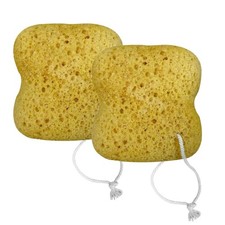 2Pcs Natural Sea Sponge,Larger