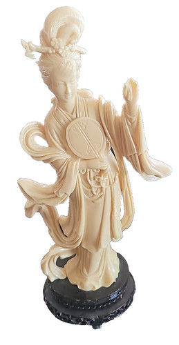 Vintage chinese court lady - vintage,
