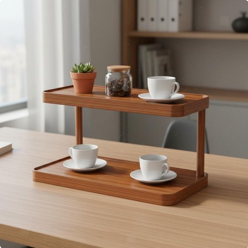 Tea set display stand - tea,