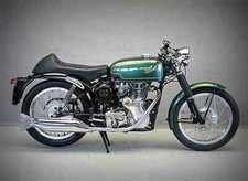 A4 Metal Sign velocette venom