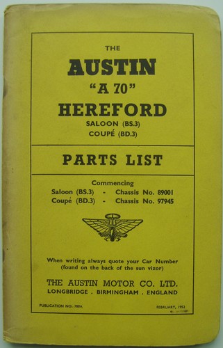 Austin a70 hereford bd3 - hereford, 3