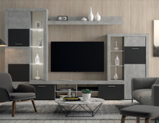 modern high gloss living room