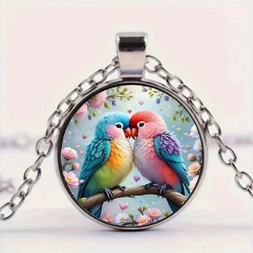 Parrot love birds art pattern - parrot,