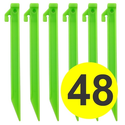 Tent pegs heavy duty - duty, plastic