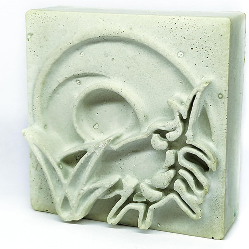 Large calcium mineral block - calcium,