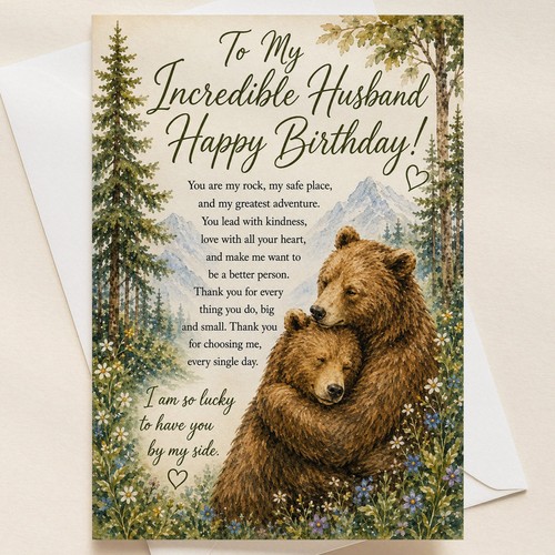 Incredible husband - to, my
