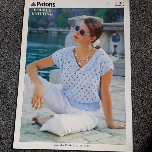 Patons dbl knitting - , lacy