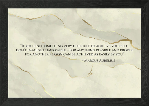 Marcus aurelius framed wall - framed,
