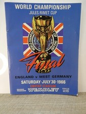 1966 World Cup Programme Final