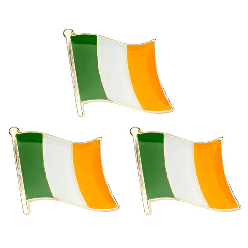 Ireland flag badge pin - 3, x