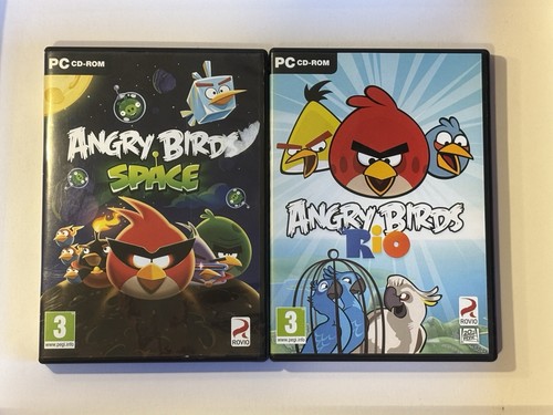 Angry birds space and rio - birds, pc