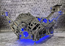 Mercedes Benz V8 engine block