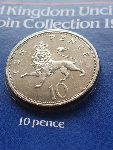 1982 bunc 10p - 1982, lion
