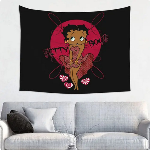 Cute cartoon girl black - cartoon,
