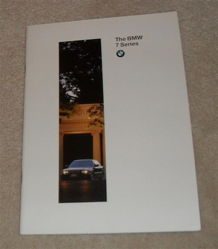 Bmw series e38 brochure 1996 - bmw,