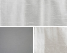 Faux Silk Plain Curtain Fabric
