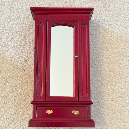 Miniature dollhouse wardrobe - miniature,