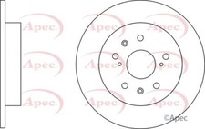 Apec Brake Disc Rear Single