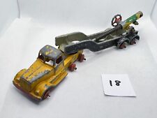 RARE CRESCENT TOYS 1268 MOBILE SPACE ROCKET LAUNCHER & LORRY 1960S DIECAST MODEL