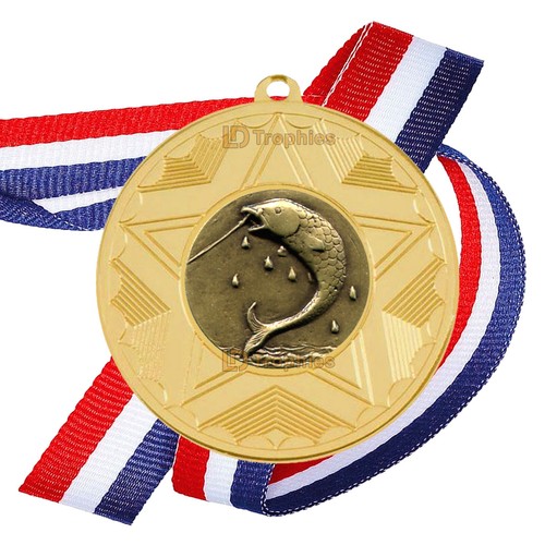 Fishing medals ribbons - fishing,