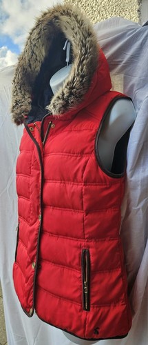 Joules red padded - , filled