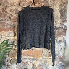 Zara Knit Black  & Silver