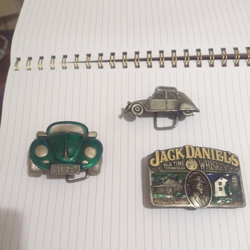 Vintage belt buckles - vintage, beetle