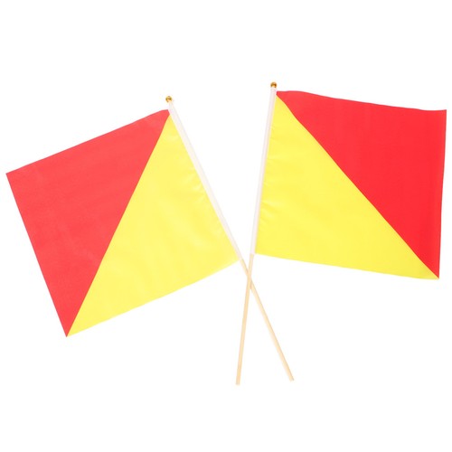 2pcs bright signal - flags, for