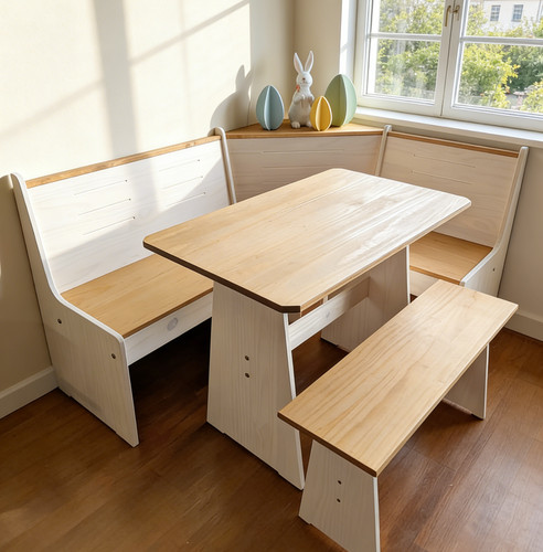 Corner breakfast nook dining - breakfast,