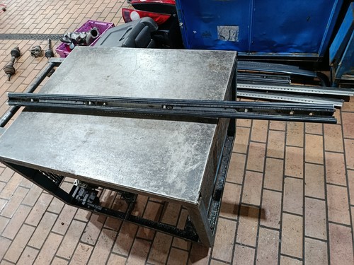 Renault espace seat rail - 1x,