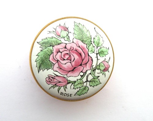 Crummles enamel box - enamel,
