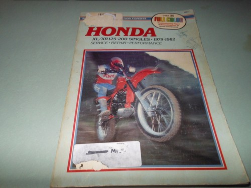 Honda clymer xl - honda,