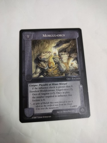 Middle earth ccg - ccg, tcg