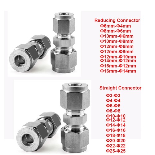 Compression fittings stainless - compression,
