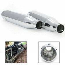 Chrome 3" Slip on Mufflers