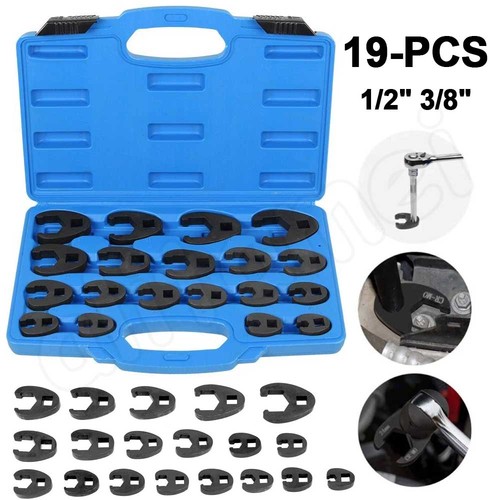 19pcs crowfoot wrench set - wrench,