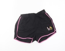 LA Gear Women's Black Athletic Shorts - Size 6