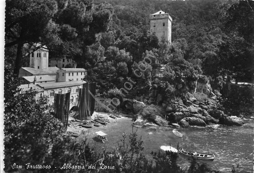 Postcard zoagli castle sem - castle,