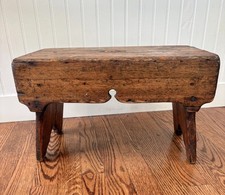 Antique French Pine Solid Wood