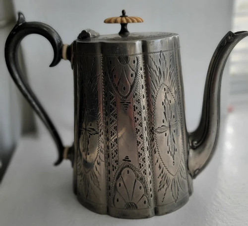 Antique victorian pewter - antique,