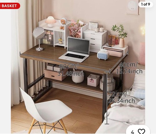 Ikea linnmon adils table brown - table,