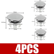 1/2/4Pcs Bathroom Basin Sink