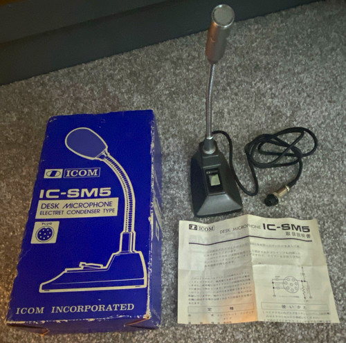 Icom sm5 desk - ic-sm5,